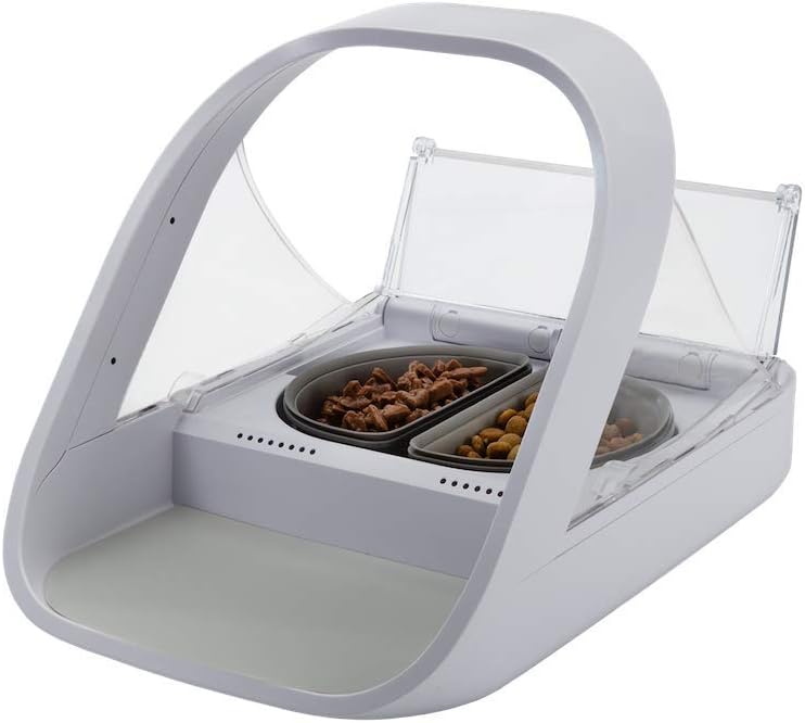 Sure Petcare -SureFlap - SureFeed - Microchip Pet Feeder - Selective-Automatic Pet Feeder Makes Meal Times Stress-Free, Suitable for Both Wet and Dry Food - MPF001