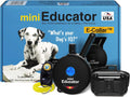Educator ET-300 Mini E Collar for Dog Training with Remote - 1/2 Mile Range, Waterproof, 100 Blunt Stimulation Levels, Tone or Vibration Mode, Night Light Tracking for Small, Medium & Large Dogs